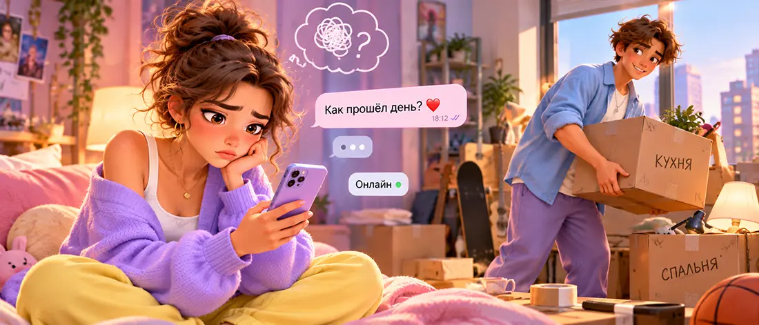 Он был онлайн. Но не ответил